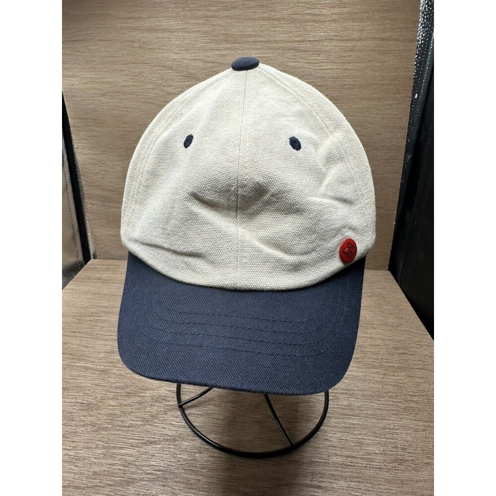 Pearly Gates Golf Hat Off White White Adjustable Leather Strap